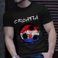 Croatia Soccer Ball Flag Unisex T-Shirt Gifts for Him