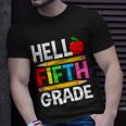 Cute Hello Fifth Grade Outfit Happy Last Day Of School Funny Gift Unisex T-Shirt Gifts for Him