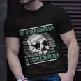 Cyber Hacker Computer Security Expert Cybersecurity V2 Unisex T-Shirt Gifts for Him