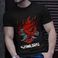 Cyberpunk Cyborg Samurai Unisex T-Shirt Gifts for Him