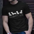 Dachshund Mom Wiener Doxie Mom Cute Doxie Graphic Dog Lover Gift V4 Unisex T-Shirt Gifts for Him