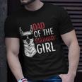Dad Of The Birthday Girl Matching Birthday Outfit Llama Unisex T-Shirt Gifts for Him