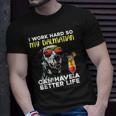Dalmatian I Work Hard So My Dalmation Can Have A Better Life Unisex T-Shirt Gifts for Him