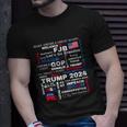 Donald Trump 2024 Election Gop Unisex T-Shirt Gifts for Him