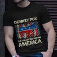 Donkey Pox The Disease Destroying America Funny Donkeypox V2 Unisex T-Shirt Gifts for Him