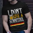 I Dont Give A Schnitzel German Beer Wurst Oktoberfest T-shirt Gifts for Him