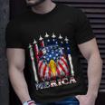 Eagle Mullet 4Th Of July Usa American Flag Merica Gift V2 Unisex T-Shirt Gifts for Him