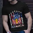 Eagle Mullet 4Th Of July Usa American Flag Merica Meaningful Gift V2 Unisex T-Shirt Gifts for Him