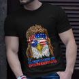 Eagle Mullet Merica Shirt Men 4Th Of July American Flag Usa Unisex T-Shirt Gifts for Him