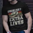 Extra Lives Video Game Controller Retro Gamer Boys V10 T-shirt Gifts for Him