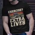Extra Lives Video Game Controller Retro Gamer Boys V2 T-shirt Gifts for Him
