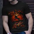 Fall Cute Horse In The Pumpkin Funny Halloween Autumn Happy Men Women T-shirt Graphic Print Casual Unisex Tee Gifts for Him