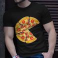 Family Matching Pizza With Missing Slice Parents Tshirt Unisex T-Shirt Gifts for Him