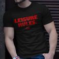 Ferris Bueller&8217S Day Off Leisure Rules Unisex T-Shirt Gifts for Him