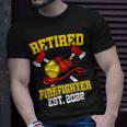 Firefighter Retired Firefighter Profession Hero V2 Unisex T-Shirt Gifts for Him