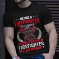 Firefighter Retirement Fireman & Fire Firefighter Retired V3 Unisex T-Shirt Gifts for Him