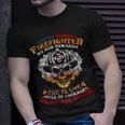 Firefighter United States Firefighter We Run Towards The Flames Firemen_ V2 Unisex T-Shirt Gifts for Him