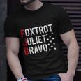 Foxtrot Juliet Bravo Funny Joe Biden Fjb Pro America Unisex T-Shirt Gifts for Him