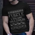 Funcle Like A Dad Only Cooler Ugly Christmas V2 Unisex T-Shirt Gifts for Him