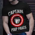 Funny Captain Poop Pants Tshirt Unisex T-Shirt Gifts for Him