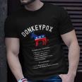 Funny Conservative Republican Anti Biden Donkeypox Unisex T-Shirt Gifts for Him
