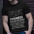 Funny Engineer Meaning Tshirt Unisex T-Shirt Gifts for Him
