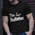 Funny Fishing For Fisherman Dad The Rodfather Unisex T-Shirt Gifts for Him