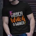 Funny Grammar Halloween Teachers Which Witch Is Which Unisex T-Shirt Gifts for Him