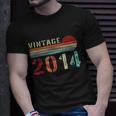 Funny Vintage 2014 Gift Funny 8 Years Old Boys And Girls 8Th Birthday Gift Unisex T-Shirt Gifts for Him