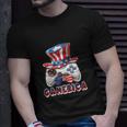 Gamerica 4Th Of July Usa Flag Unisex T-Shirt Gifts for Him