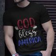God Bless America 4Th July Patriotic Independence Day Gift Unisex T-Shirt Gifts for Him