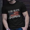 God Bless America 4Th Of July Patriotic Usa Great Gift Unisex T-Shirt Gifts for Him
