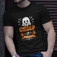 Halloween Boo Creep It Real Unisex T-Shirt Gifts for Him