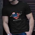 Heartbeat Patriotic Funny 4Th Of July Unisex T-Shirt Gifts for Him