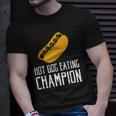 Hot Dog Eating Champion Fast Food Unisex T-Shirt Gifts for Him