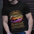 Hotter Than A Hoochie Coochie Daddy Vintage Retro Country Music Unisex T-Shirt Gifts for Him