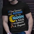 I Love Someone With Autism To The Moon & Back V2 Unisex T-Shirt Gifts for Him