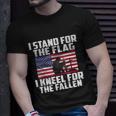 I Stand For The Flag Kneel For The Fallen Memorial Day Gift Unisex T-Shirt Gifts for Him
