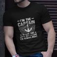 Im Always Right Boat Captain Funny Unisex T-Shirt Gifts for Him