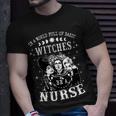 In A World Full Of Basic Witches Be A Nurse Halloween Witch Unisex T-Shirt Gifts for Him