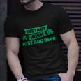 Instant Irish Drinking Beer With Clover St Patricks Day Unisex T-Shirt Gifts for Him
