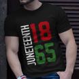 Juneteenth Jersey Unisex T-Shirt Gifts for Him