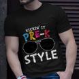 Kickin It Prek Sunglass Style Back To School Unisex T-Shirt Gifts for Him