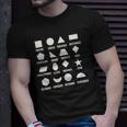 Kids Geometric Shapes Cute Kids Gift Unisex T-Shirt Gifts for Him