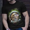 King Of The Universe Lion Space Astronaut Helmet Unisex T-Shirt Gifts for Him