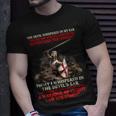 Knights TemplarShirt - Today I Whispered In The Devils Ear I Am A Child Of God A Man Of Faith A Warrior Of Christ I Am The Storm Unisex T-Shirt Gifts for Him
