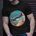 Larry Grossman - P-51 Mustang Plane Tshirt Unisex T-Shirt Gifts for Him