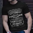 Legends Were Born In September 1982 40Th Birthday T-shirt Gifts for Him