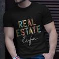 Leopard Real Estate Life Agent Realtor Investor Home Broker Tshirt Unisex T-Shirt Gifts for Him