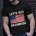 Lets Go Brandon Lets Go Brandon Flag Tshirt Unisex T-Shirt Gifts for Him